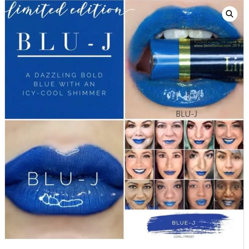 SeneGence LipSense Blu-J LipSense Limited Edition New Sealed